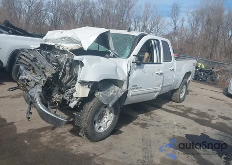2019 GMC Sierra 2500 Hd 4 Slt из США, поврежденный, VIN 1GTHK63679F185366